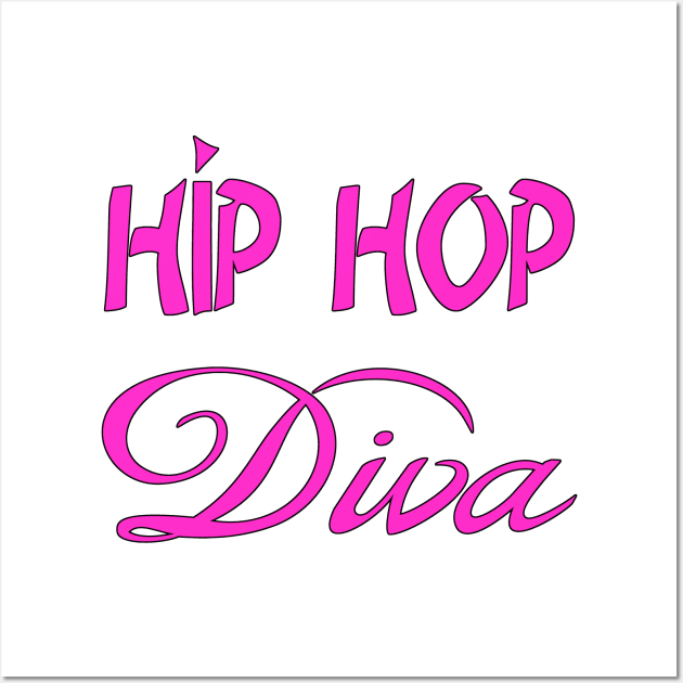 Hip Hop Diva Wall Art by Naves